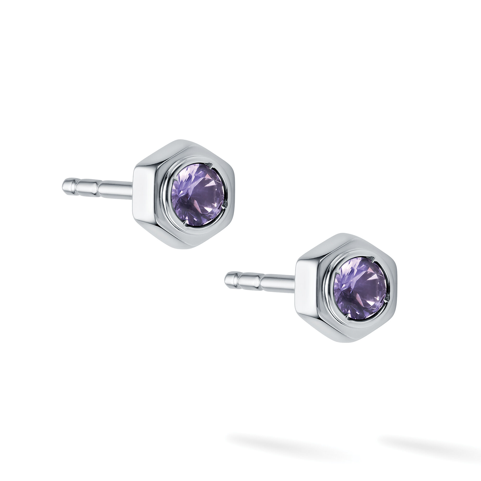 Earrings cheap with amethyst