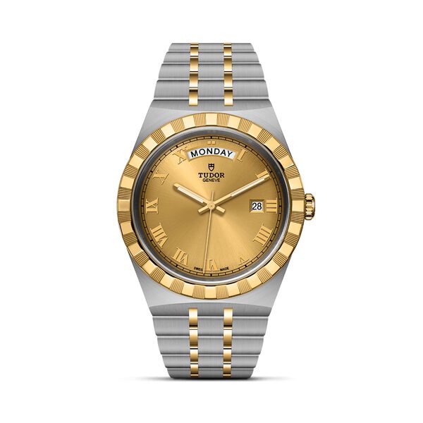 Royal Automatic Day-Date 41 mm Yellow Gold and Stainless Steel