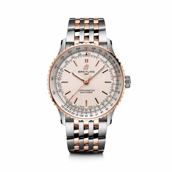 Navitimer Automatic 41 mm Rose Gold and Stainless Steel