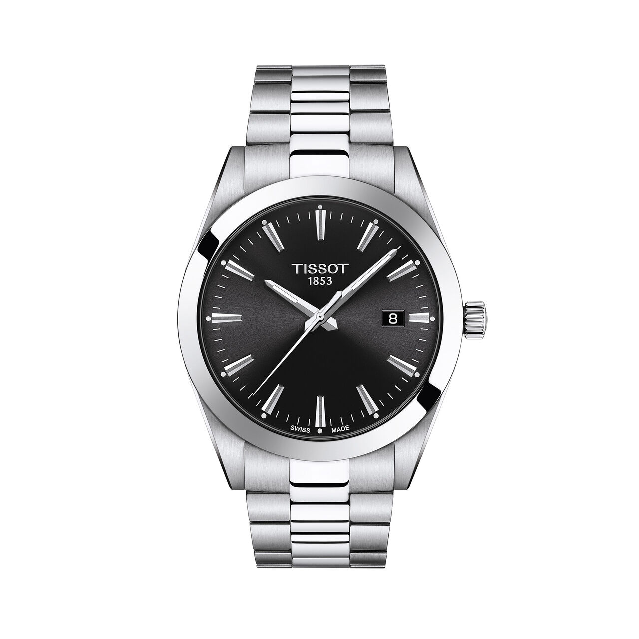 Tissot Gentleman Quartz 40 mm Acier inoxydable &ndash; T1274101105100 image number 0