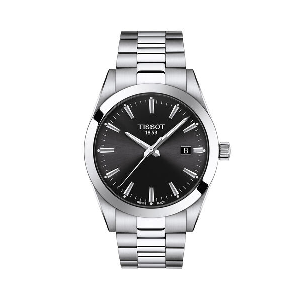 Gentleman 40 mm quartz en acier inoxydable