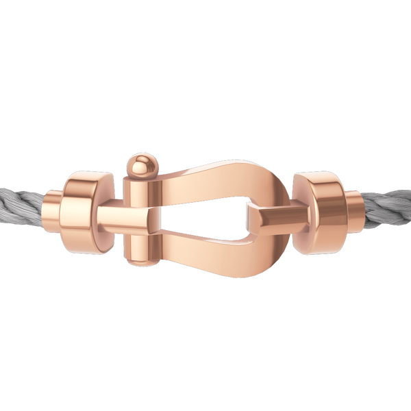 Force 10 Medium Rose Gold Cable Bracelet