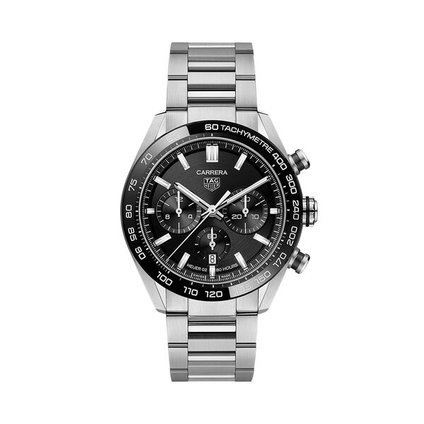 Carrera Automatic Chronograph 44 mm Stainless Steel