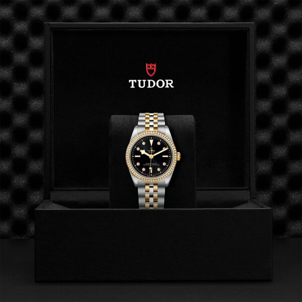 Black Bay One Automatic 36 mm Yellow Gold, Stainless Steel and Diamond