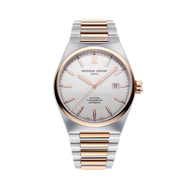 Highlife 41 mm automatique en acier inoxydable plaqué or rose