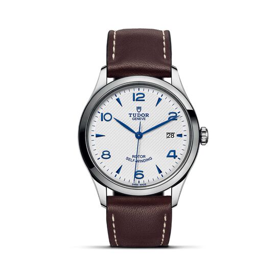 Tudor 1926 Boîtier en acier 39 mm^ cadran opalin et bleu image number 0