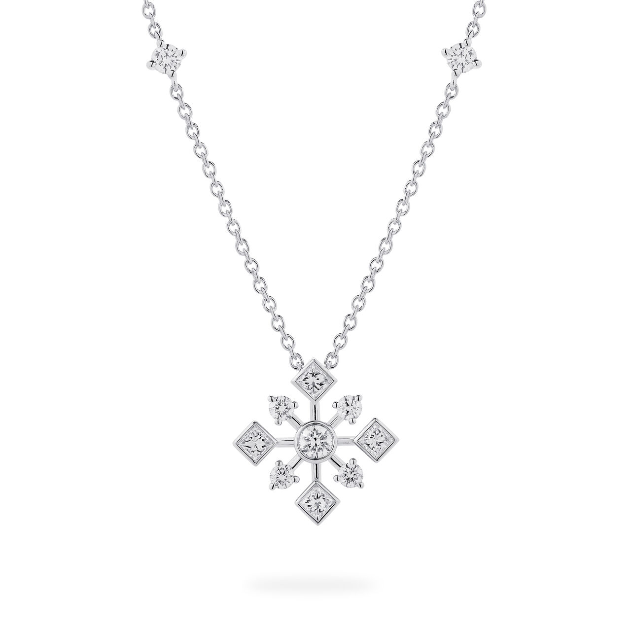 Birks Snowflake Pendant 45001692135 image number 0