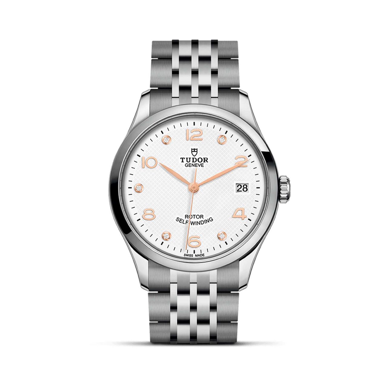 Tudor 1926 36Mm Steel Case White Diamond - Set Dial Steel Bracelet image number 0