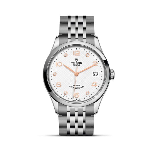 1926 36 mm automatique en acier inoxydable et diamants