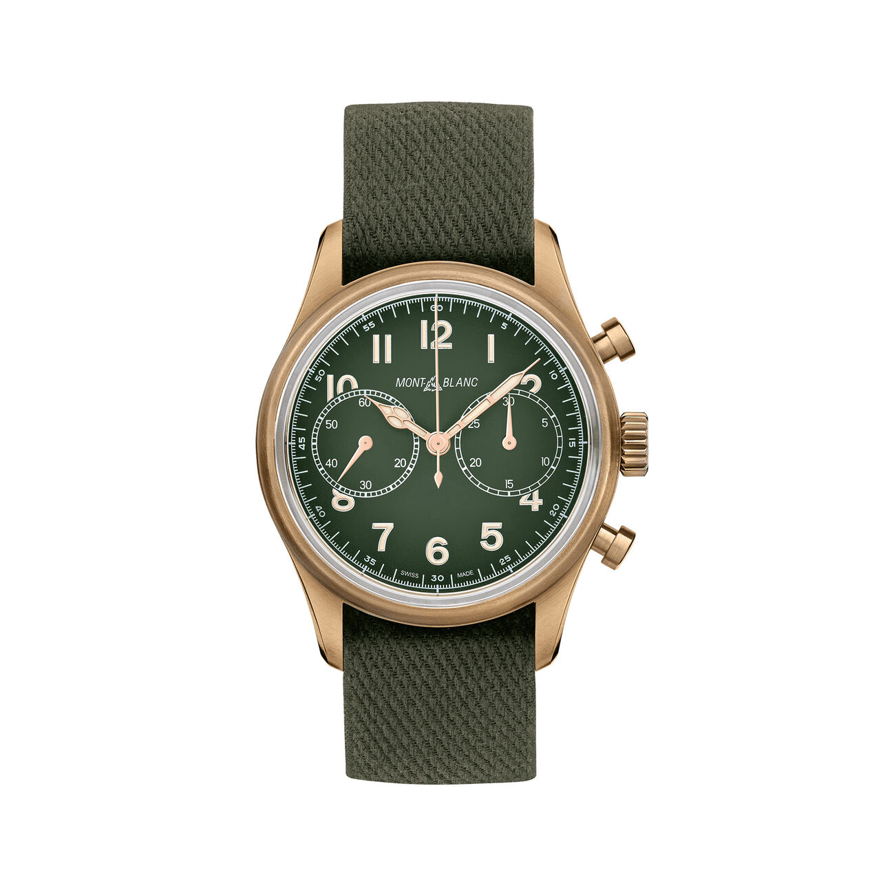 maison birks montblanc 1858 42mm automatic chronograph limited ed 1858 pieces 119908 image number 0