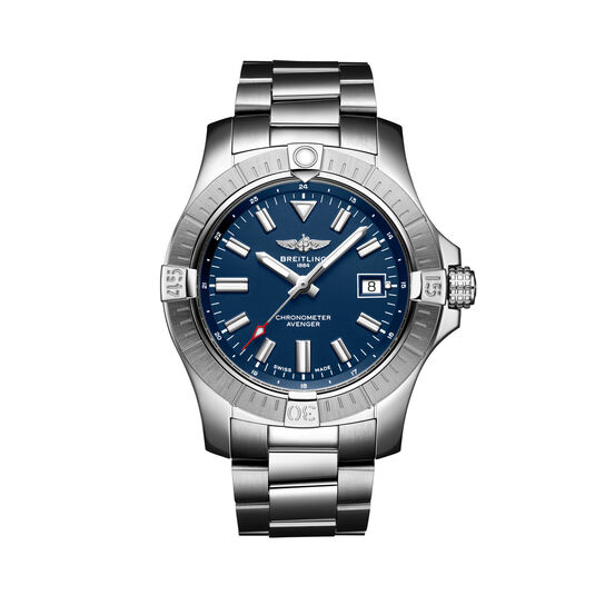 maison birks breitling avenger automatic 43 steel blue a17318101c1a1 image number 0