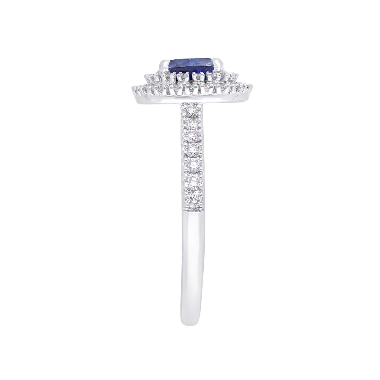 maison birks salon sapphire double diamond halo ring sg05251r bs standing side image number 2