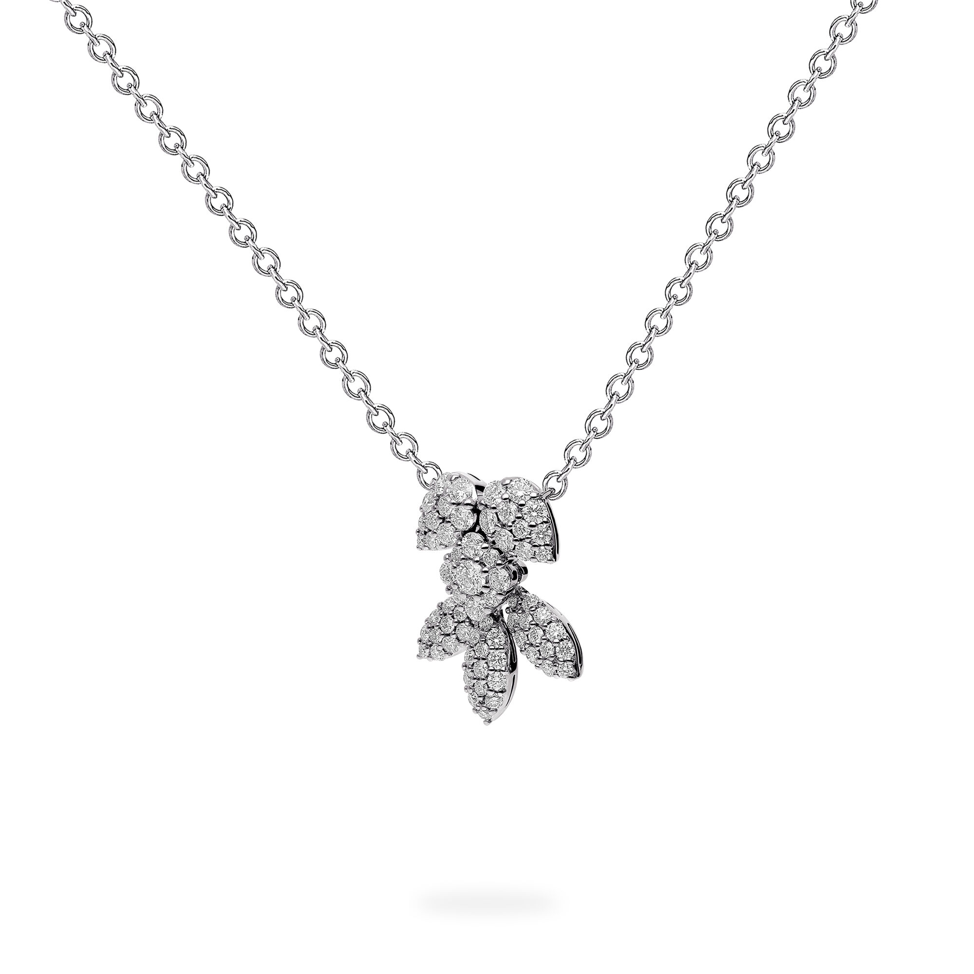Diamond Snow Angel Pendant