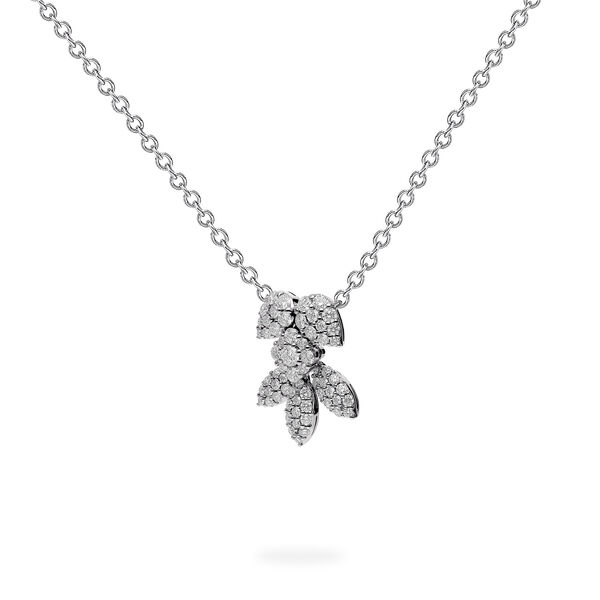Pendentif en or blanc, petite