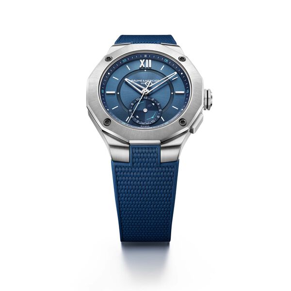 Riviera 43 mm Maréographe Baumatic automatique en acier inoxydable - Édition limitée