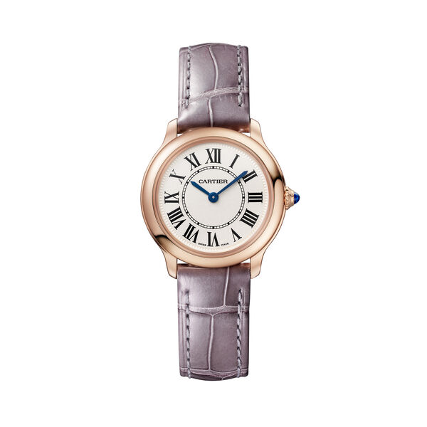 Ronde Louis Cartier Quartz 29 mm Rose Gold