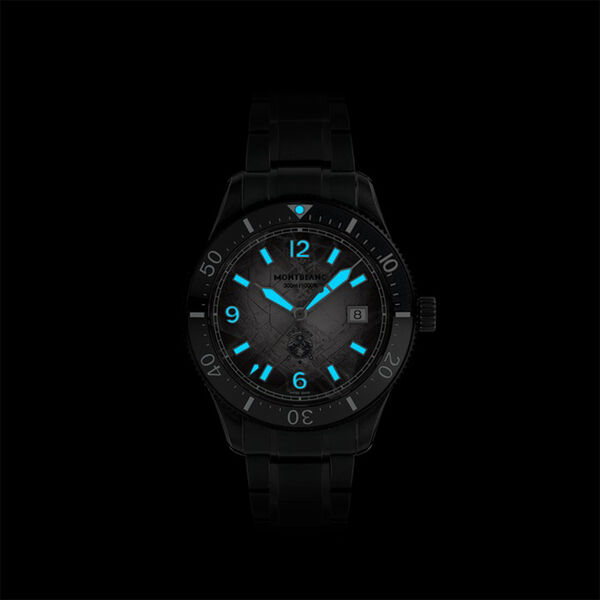 1859 0 Oxygen 41 mm automatique en acier inoxydable