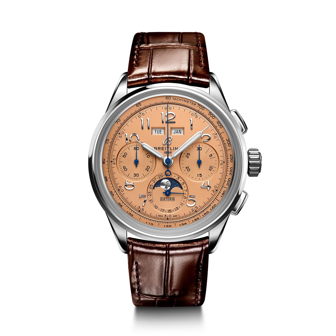 Breitling Premier Heritage B25 Datora 42 Steel Copper image number 0