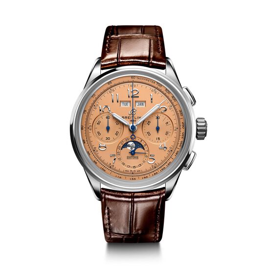 Breitling Premier Heritage B25 Datora 42 Steel Copper image number 0