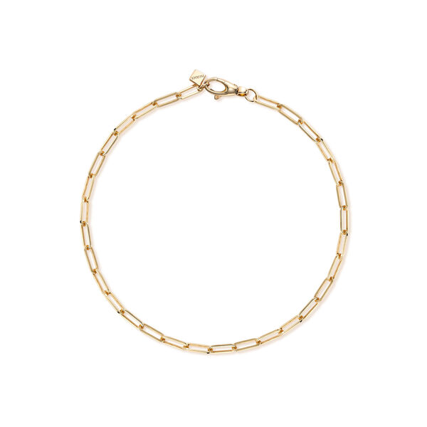 Yellow Gold Cable Chain Bracelet
