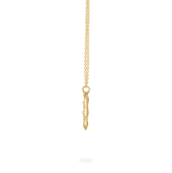 Pendentif Sagittaire du zodiaque en or jaune