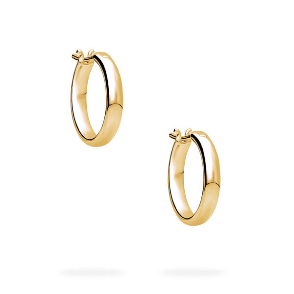 Yellow Gold Huggie Earrings