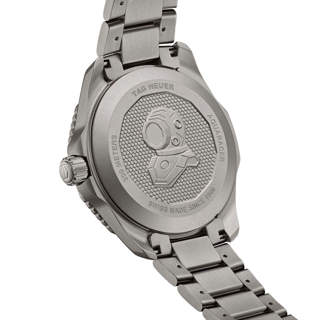 tag heuer aquaracer automatic titanium 43mm wbp208b.bf0631 back image number 2