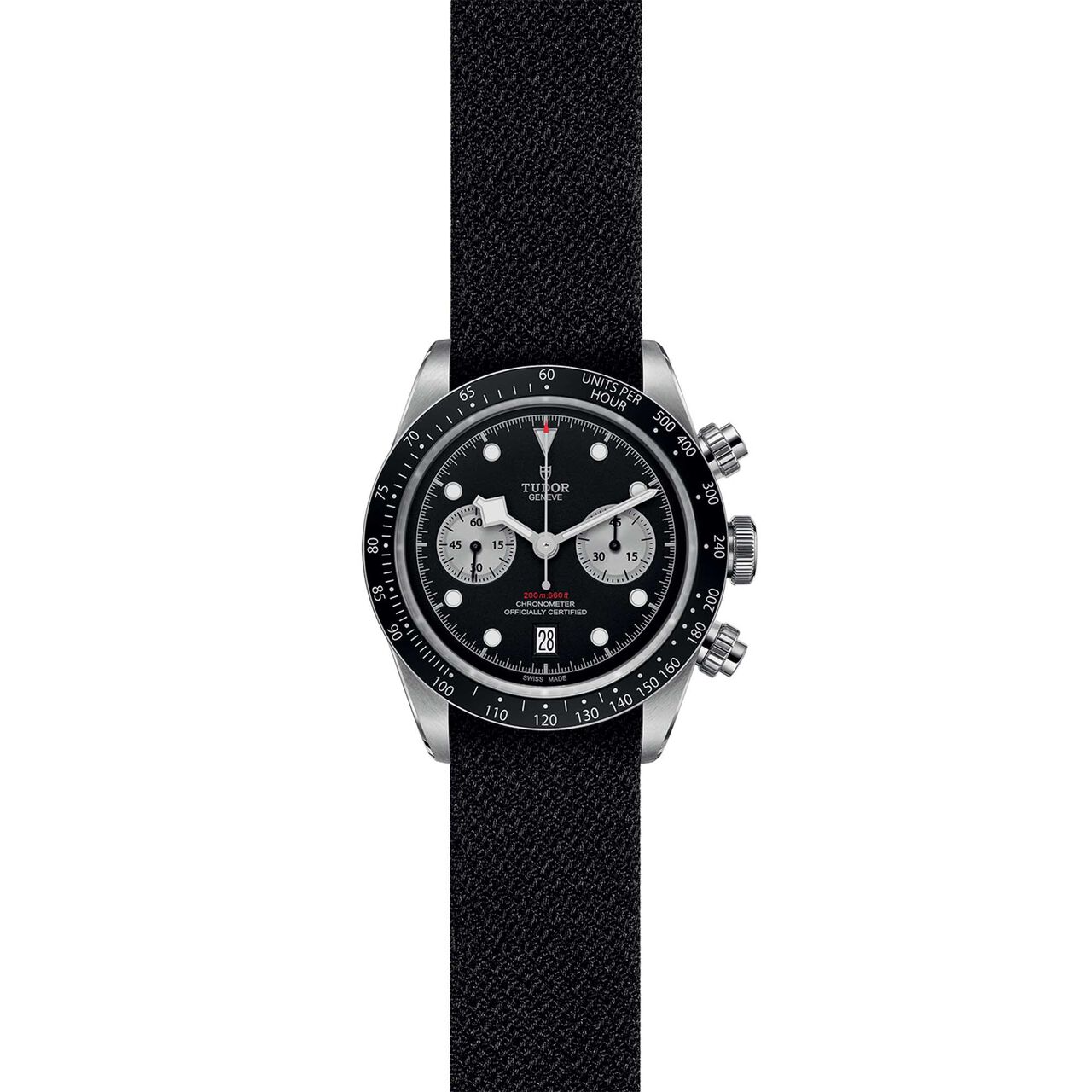  Black Fabric Strap image number 1