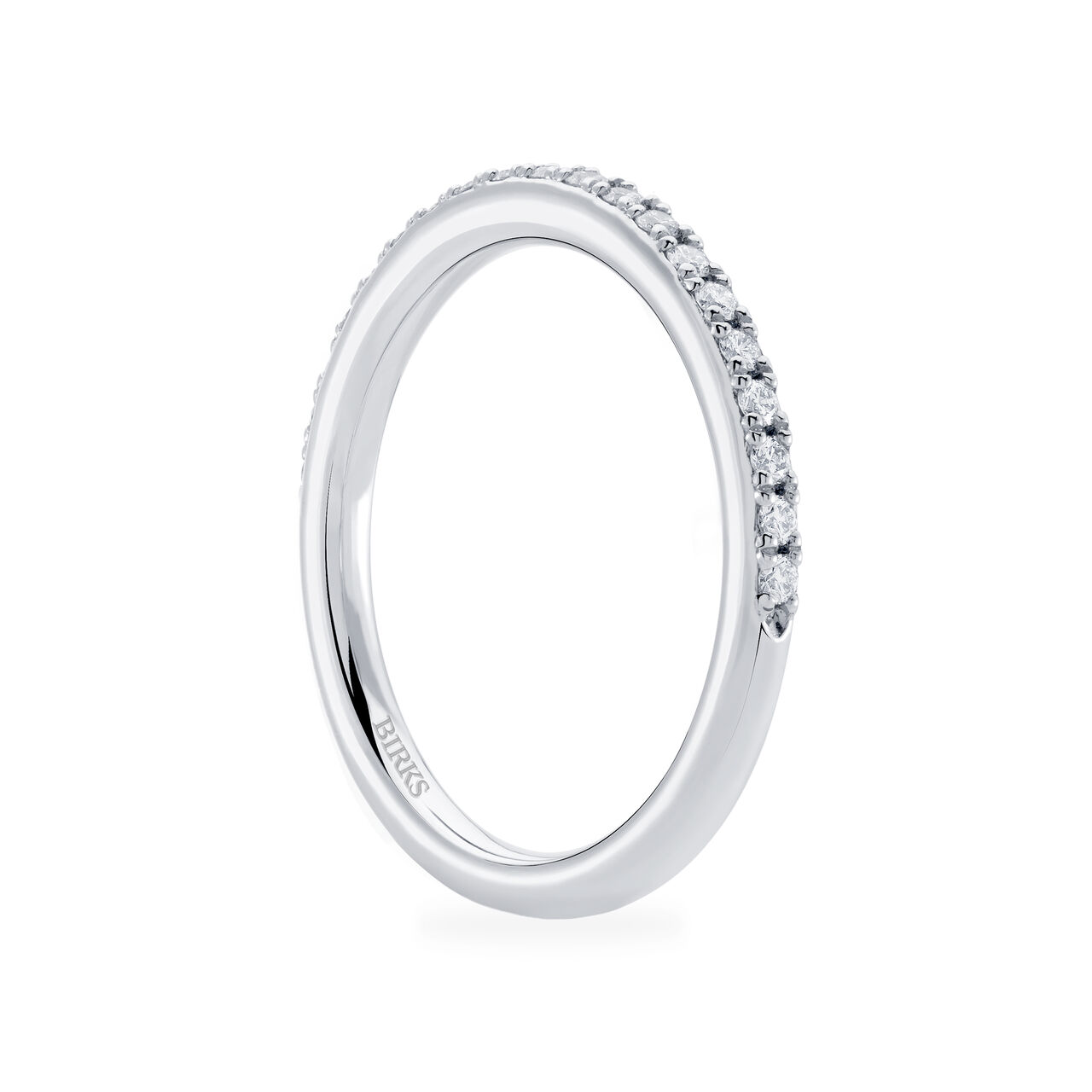 bijoux birks rosee du matin diamond wedding band image number 1