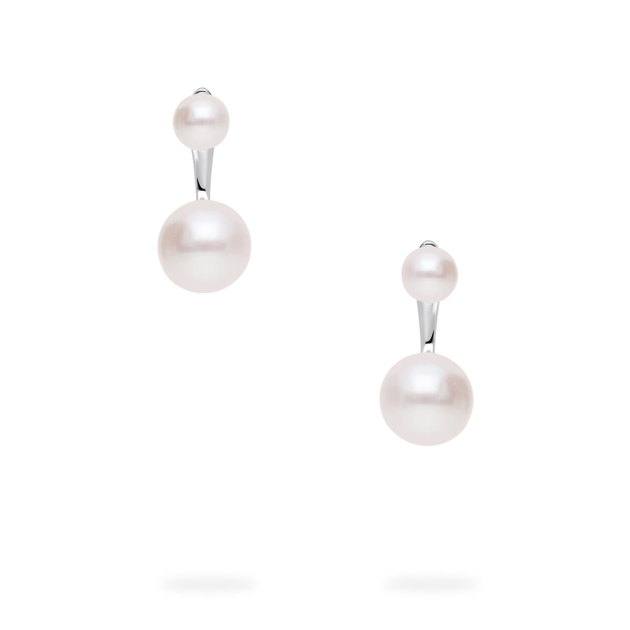 Birks Essentiels Boucles d&rsquo;oreilles &agrave; jacket en argent sterling avec perles d&rsquo;eau douce image number 2