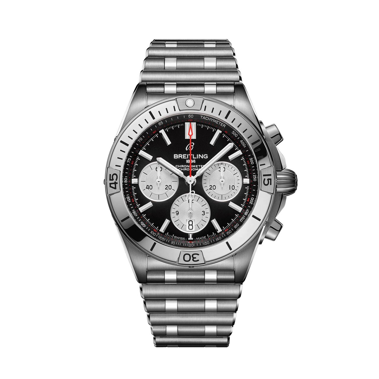 maison birks breitling chronomat b01 42 steel black ab0134101b1a1 image number 0
