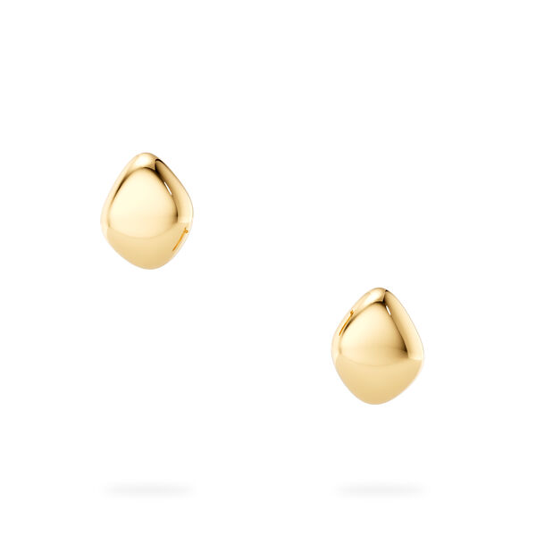 Boucles d’oreilles sur clou en or jaune