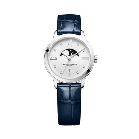 Baume Mercier Classima Diamond  Set Quartz Watch With Moon Phase image number 0