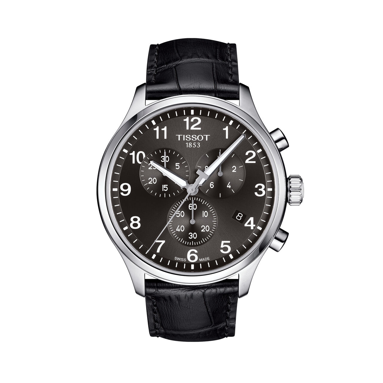 Tissot Chrono XL Classic 45 mm chronographe quartz en acier inoxydable image number 0