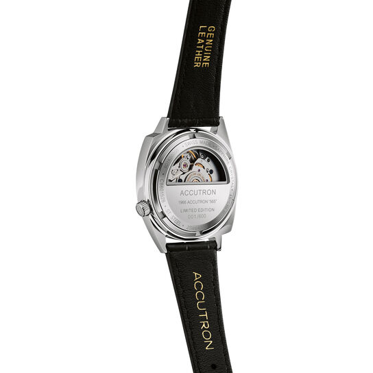 accutron legacy limited edition automatic 34 mm stainless steel 2sw6a002 back image number 1