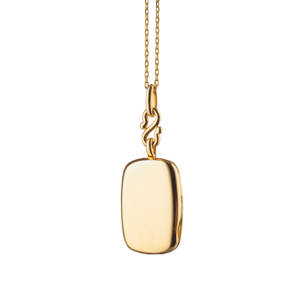 Médaillon Slim Lockets Britt en or jaune