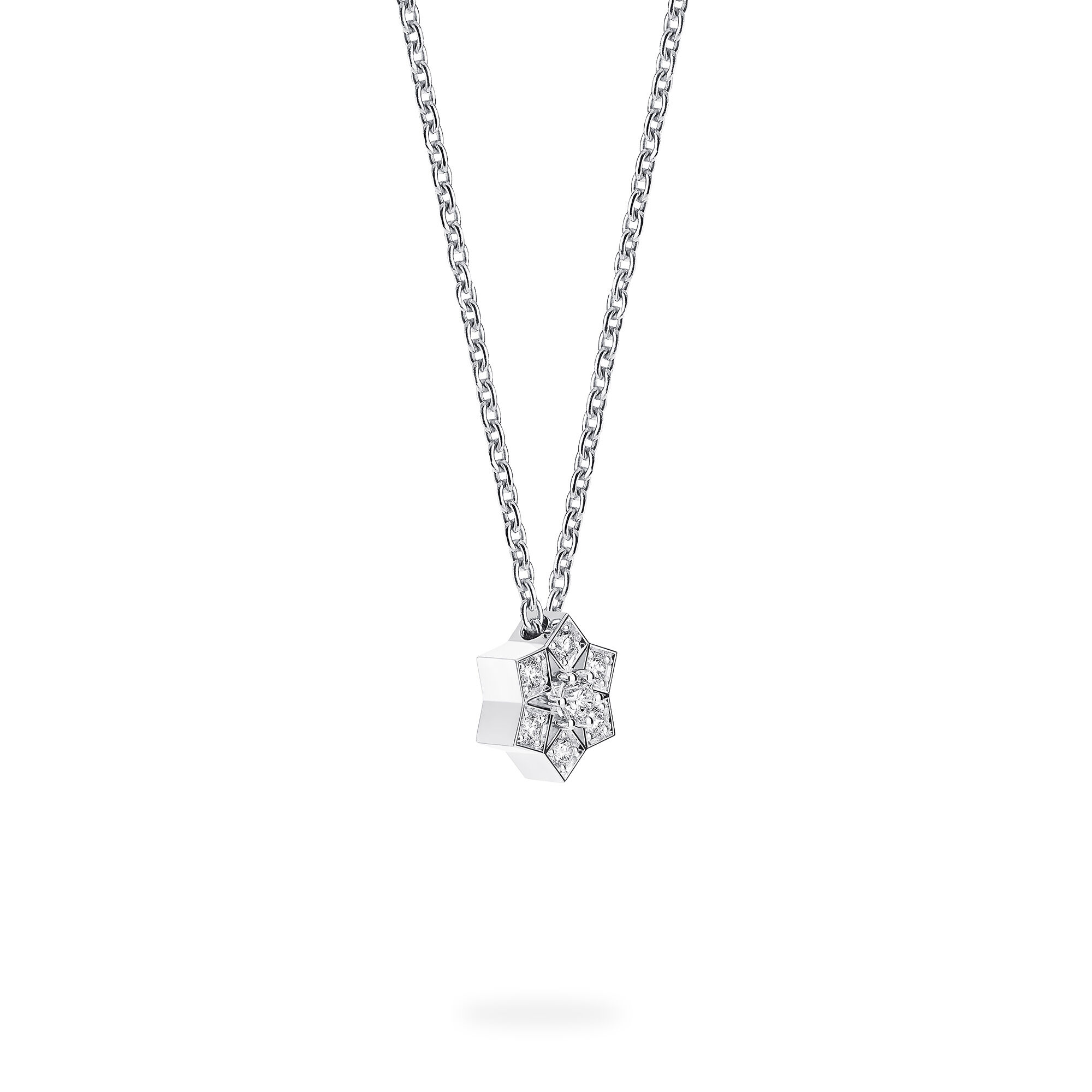White Gold Pendant, Small