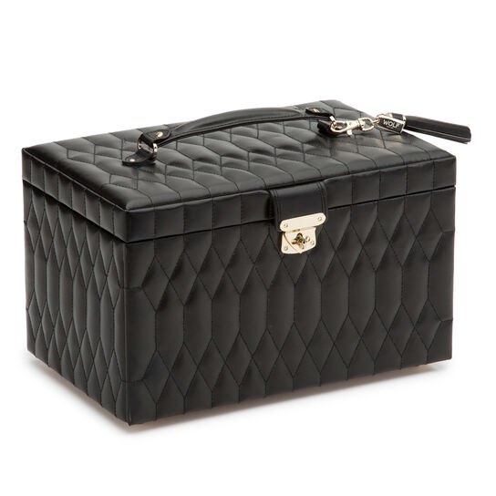 maison birks wolf caroline black large jewellery case 329671 image number 0