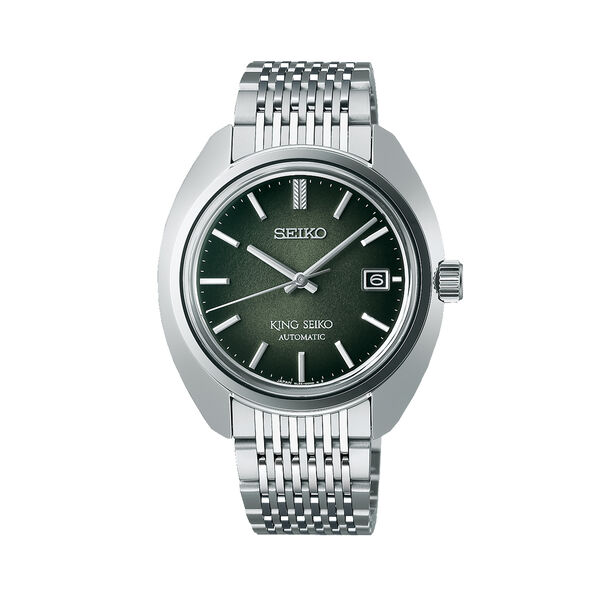 King Seiko 39 mm automatique en acier inoxydable