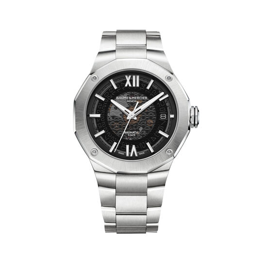 Baume & Mercier M0A10702 Riviera Automatic 42 mm Stainless Steel Front image number 0
