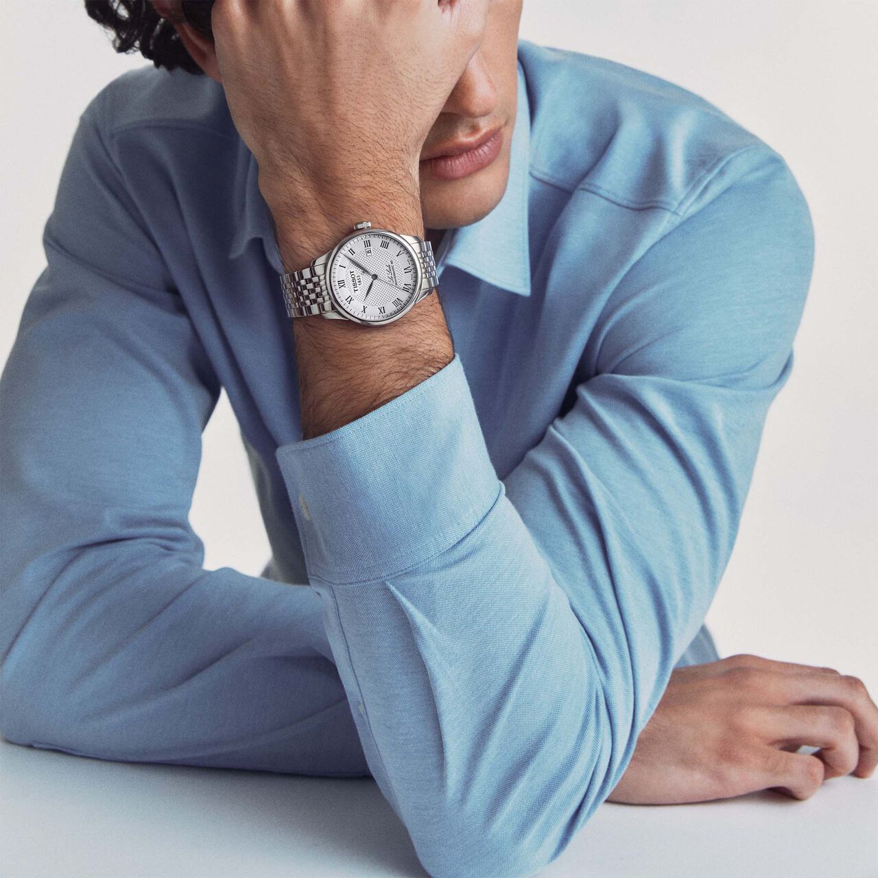Tissot Le Locle 39 mm automatique en acier inoxydable image number 1