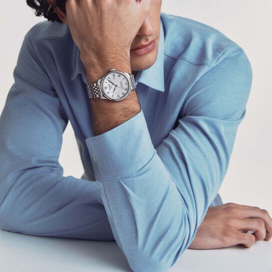 Tissot Le Locle 39 mm automatique en acier inoxydable image number 1