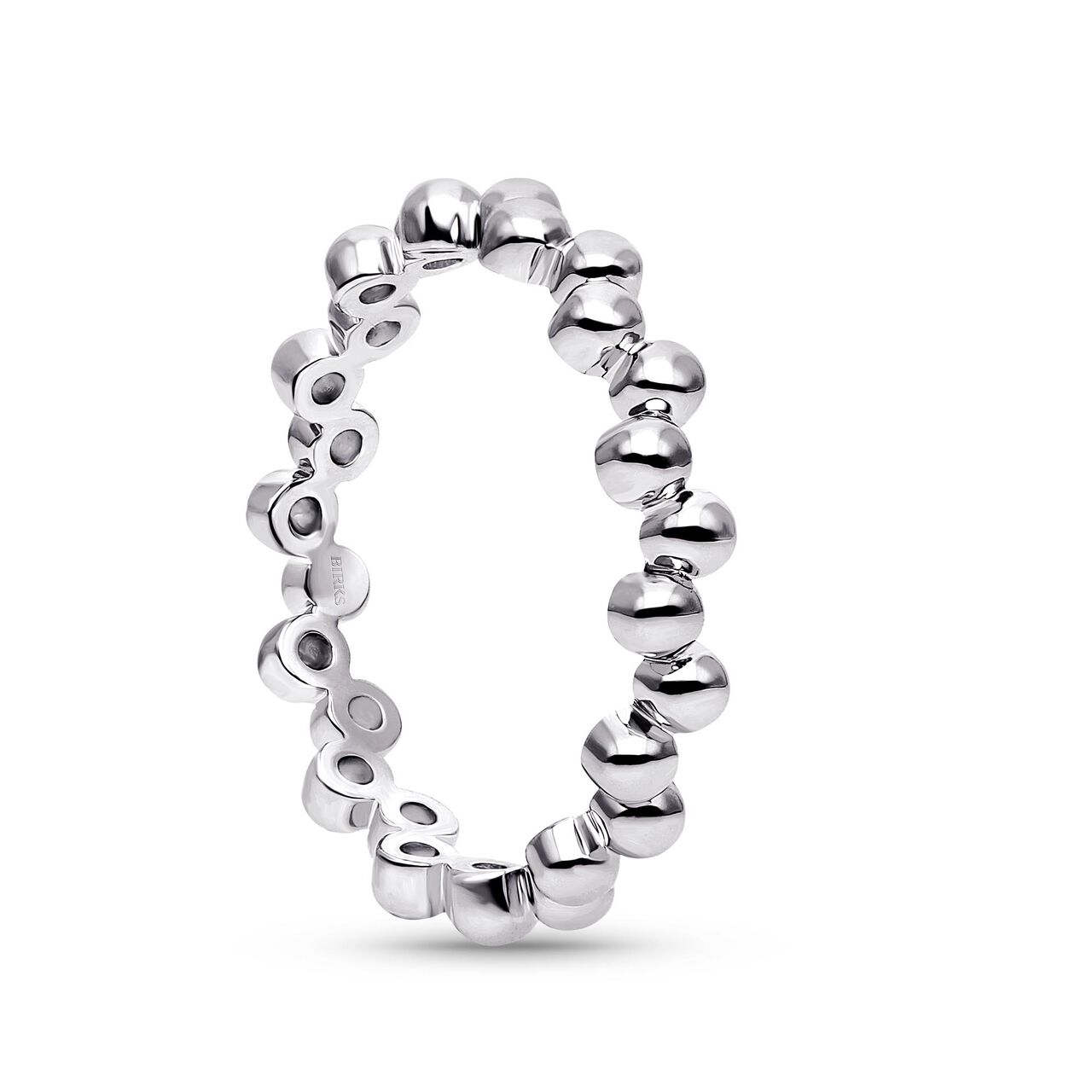 Stackable Splash Ring, Sterling Silver image number 1