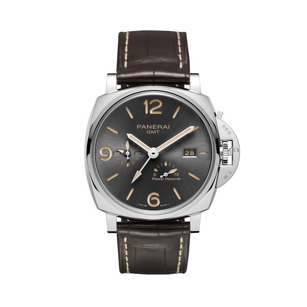 Luminor Due GMT Power Reserve Steel Automatic 45mm