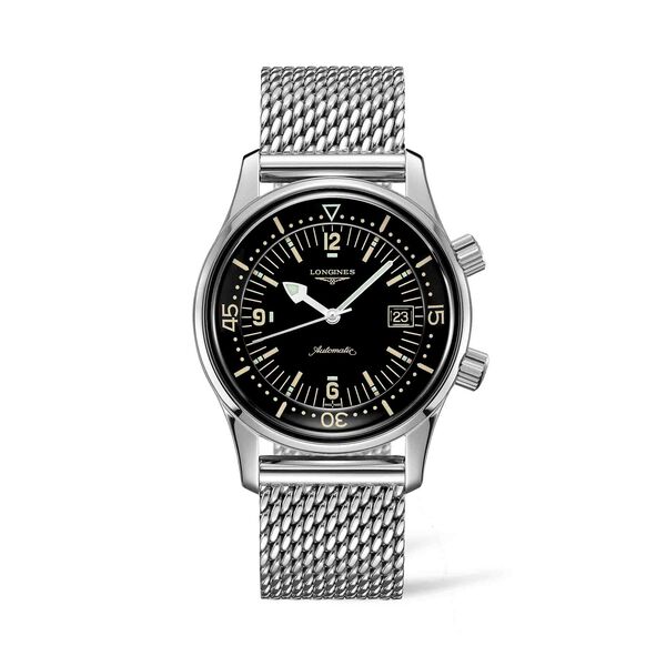 The Longines Legend Diver Watch Automatic 42 mm Stainless Steel