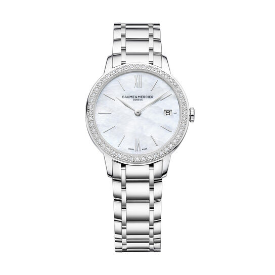 Classima Quartz 31 mm Stainless Steel and Diamond image number 0