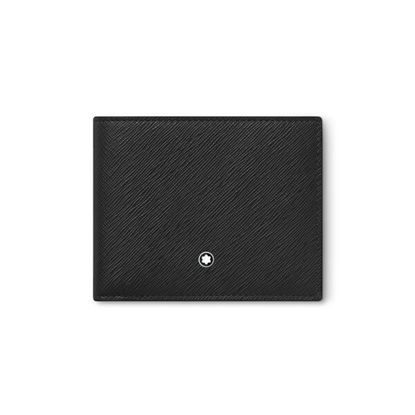 Sartorial Black 6 Card Wallet