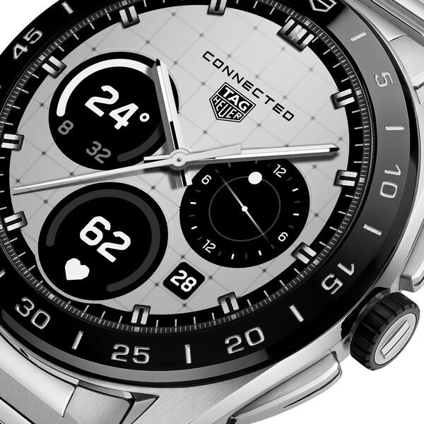 Connected Calibre E5 45 mm en acier inoxydable