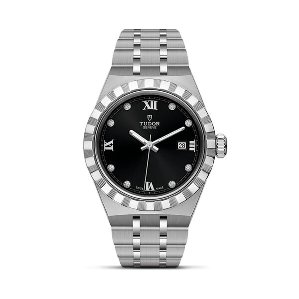 TUDOR Royal Automatic 28 mm Stainless Steel and Diamond