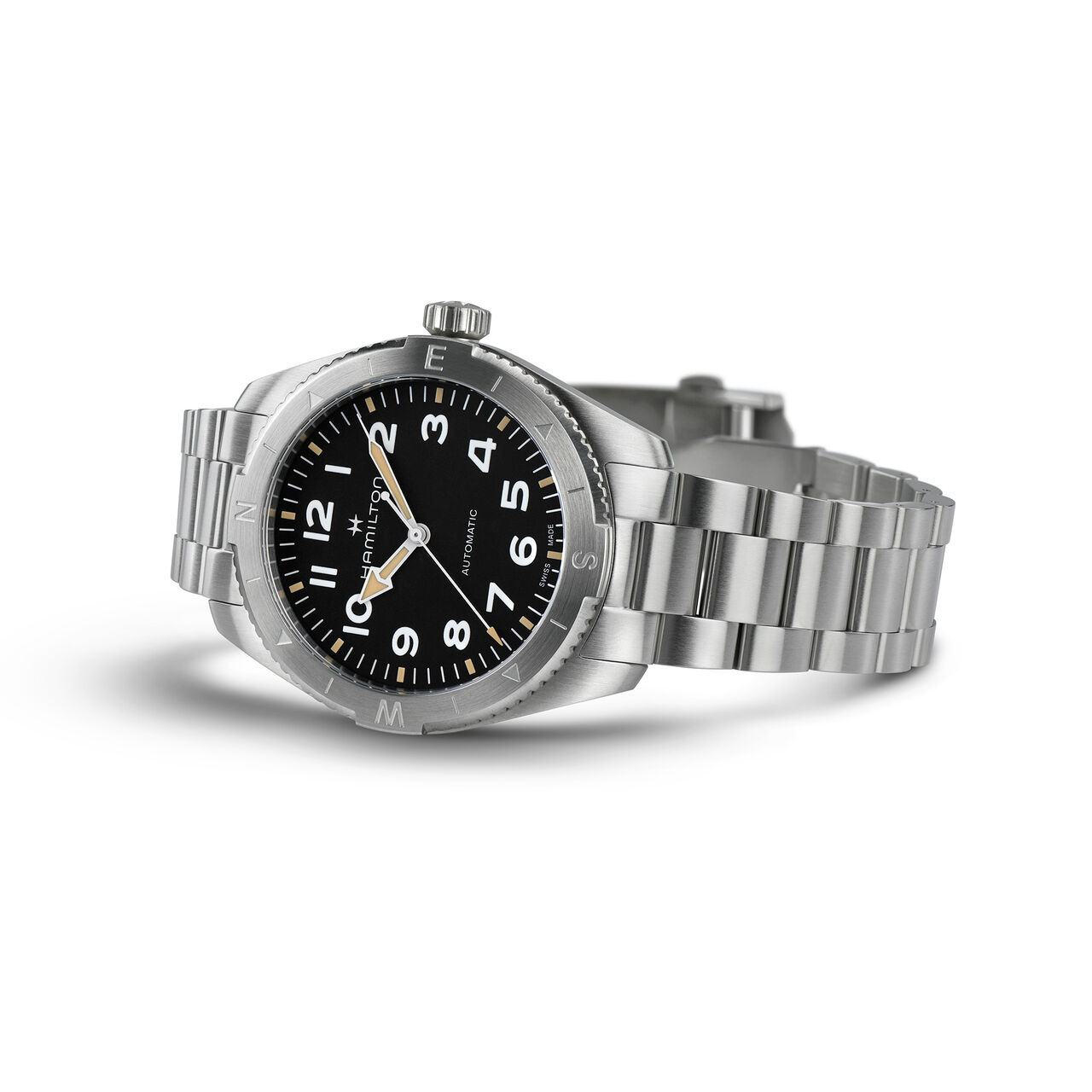 Hamilton Khaki Field Expedition 41 mm automatique en acier inoxydable image number 1